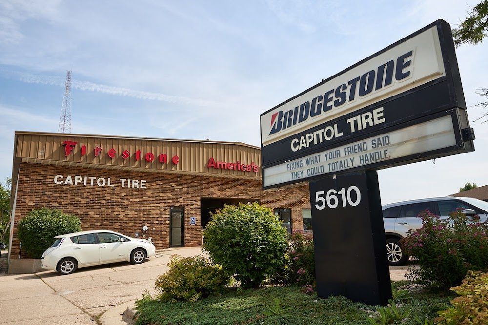 Capitol Tire & Service auto repair shop, 5610 Odana Rd, Madison, WI 53719