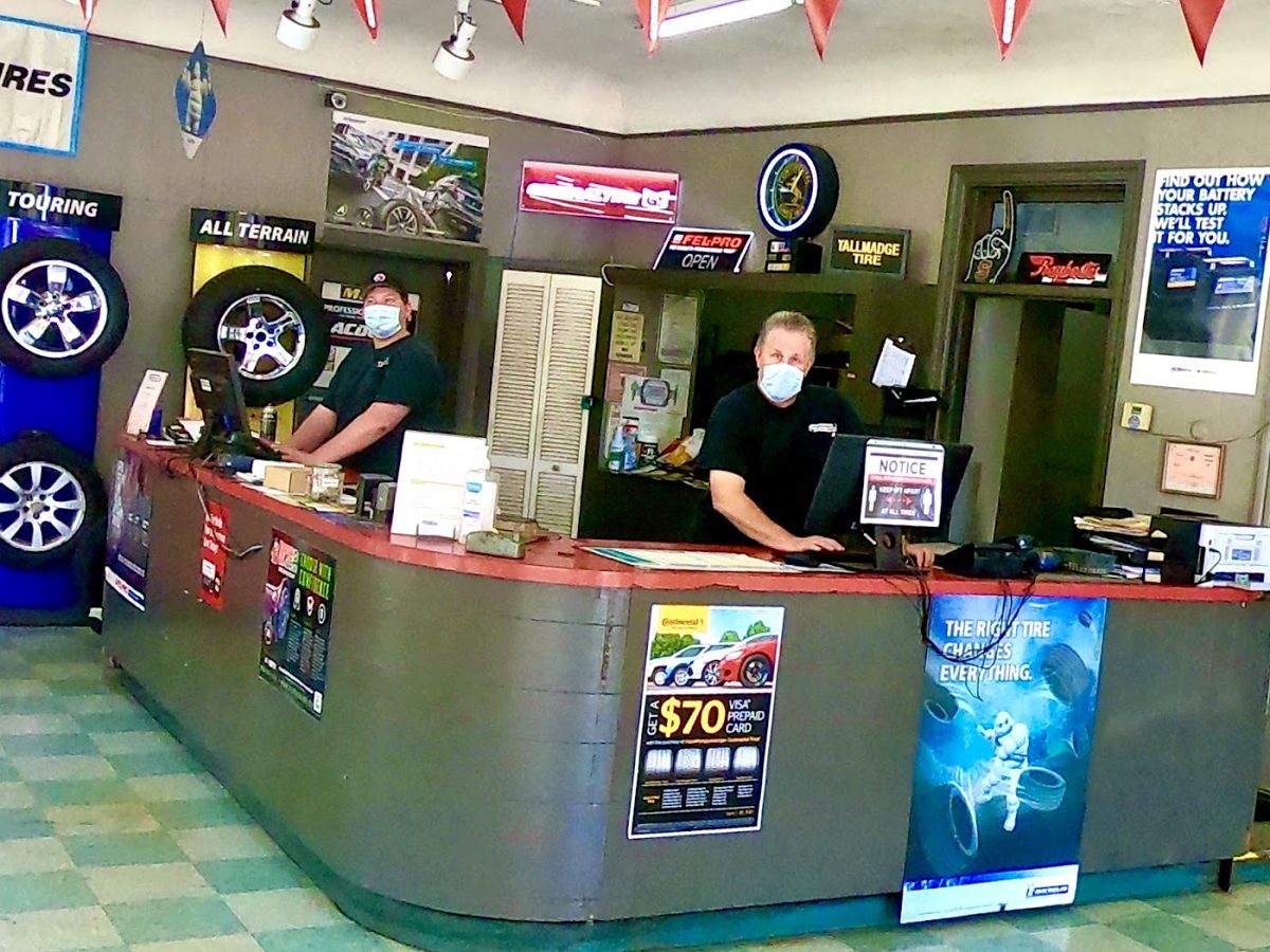 Tallmadge Tire & Auto Service of Cortland auto repair shop, 50 Groton Ave, Cortland, NY 13045